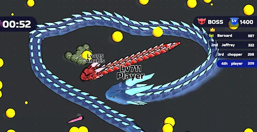 Snake Clash Mod APK screenshot 1
