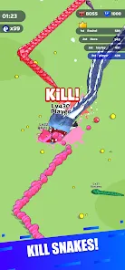 Snake Clash Mod APK screenshot 6