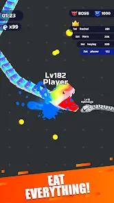 Snake Clash Mod APK screenshot 12