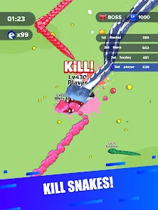 Snake Clash Mod APK screenshot 22